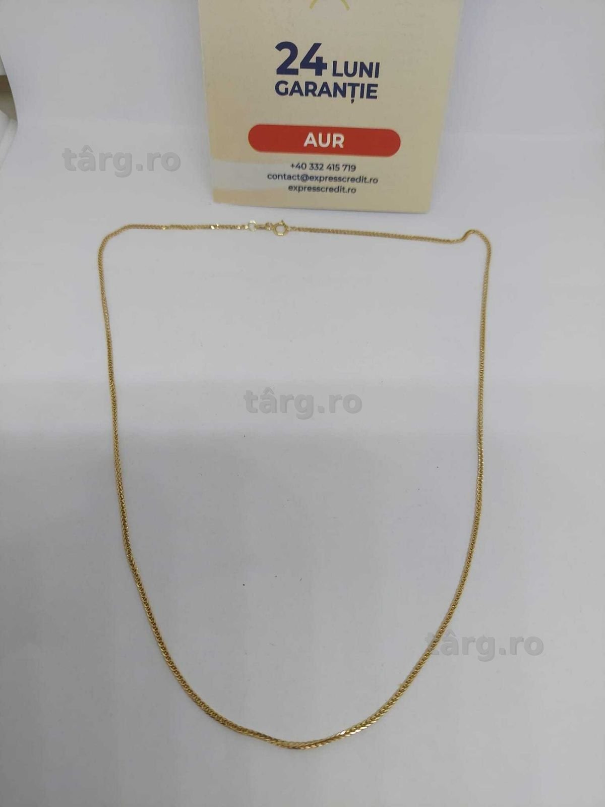 Lant aur 14k 2.24gr  [35362.6/30 Pacurari 2] Garantie 2 ani! 3