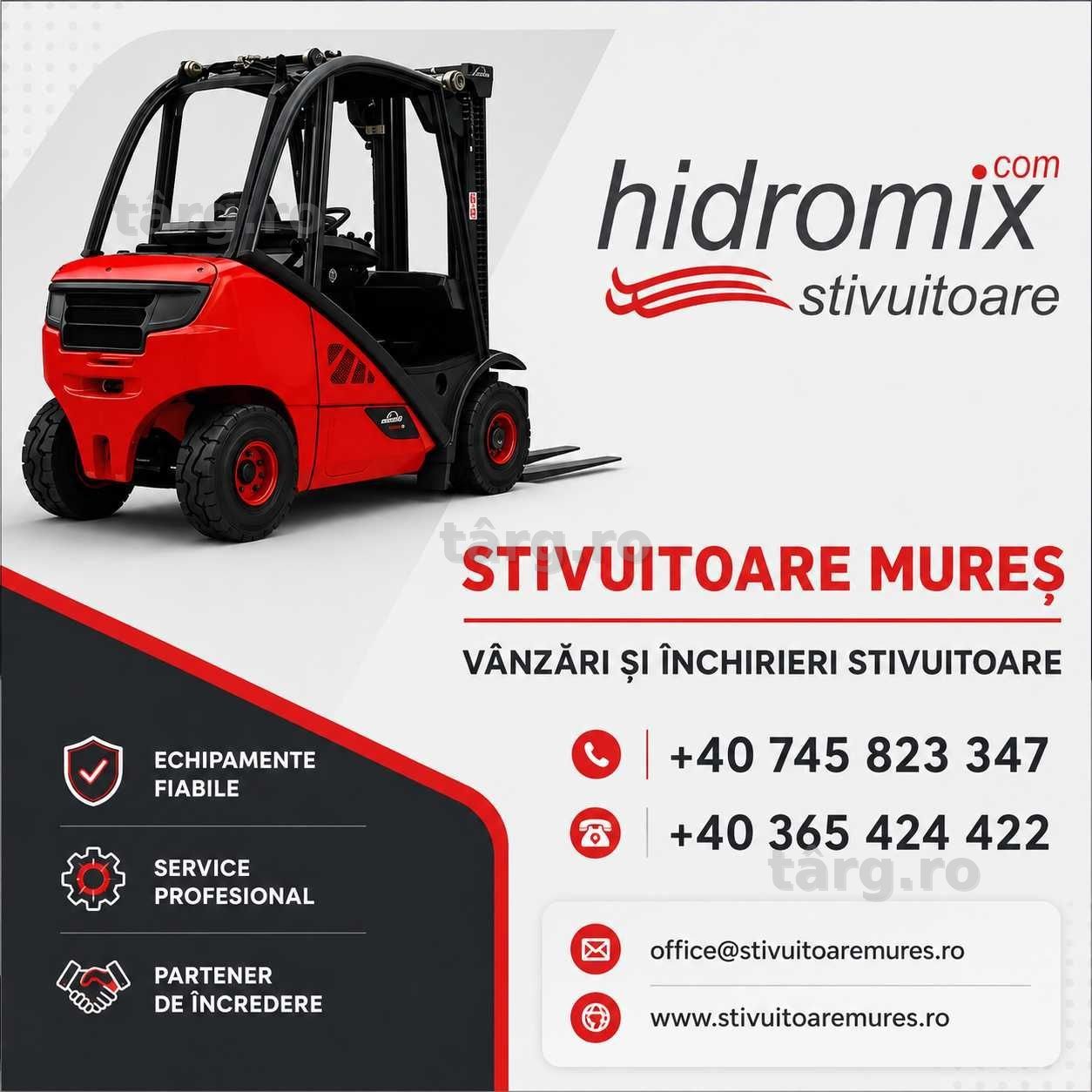 Inchirieri-de Inchiriat Stivuitoare,Nacele,Transpalete - Targu Mures