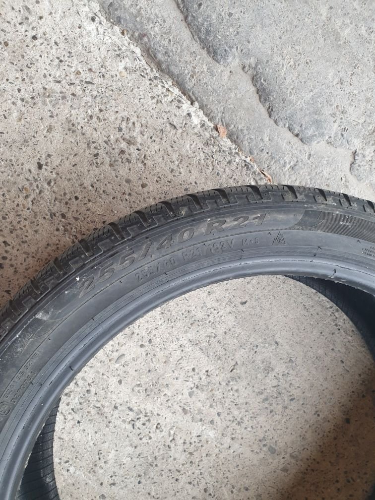 4 anvelope iarna PIRELLI 255/40/21 dot 2019 pret per bucata 5
