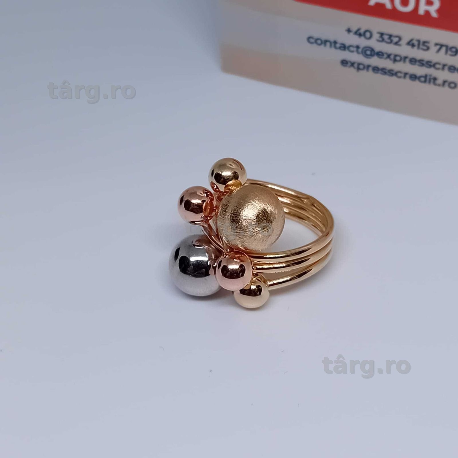 Inel Aur 14K 5.44g (Ag4 Dacia B.52071.2) Garantie 2 ani 3