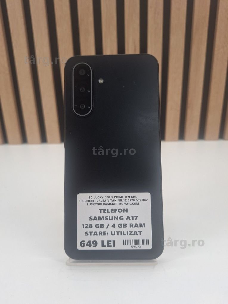 Samsung A17 / 128 GB / 4GB RAM / #59670