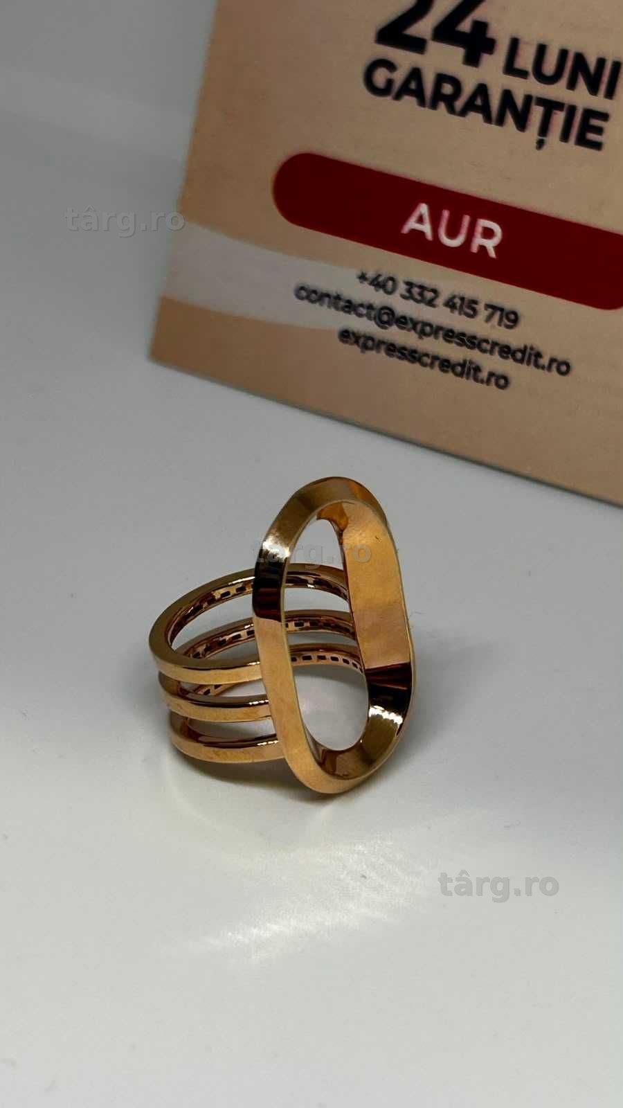 Inel Aur 14K 4.43g (AG4 Dacia B.52470.1) - Garantie 2 ani!