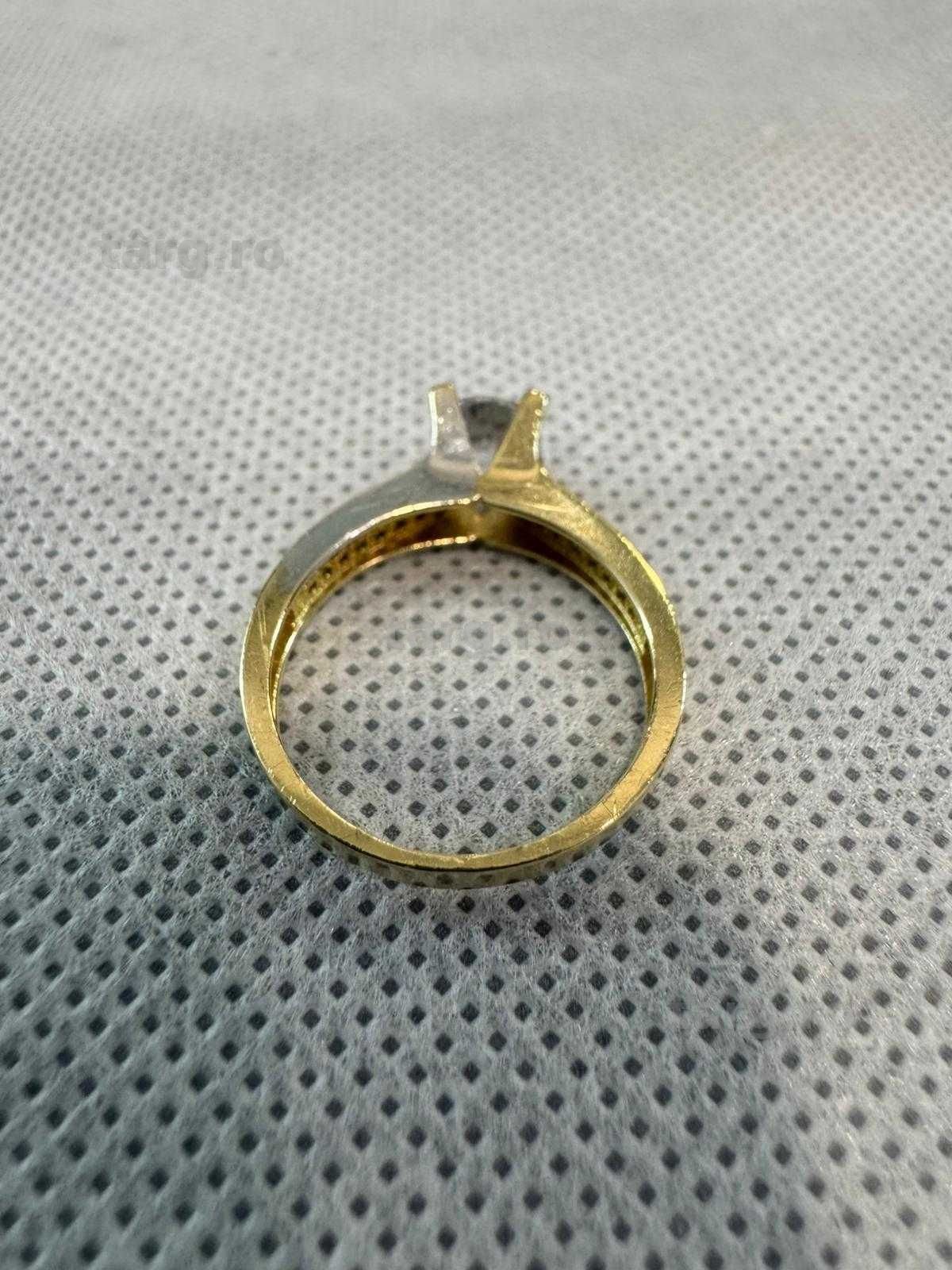 (Ag41) Inel aur, 14K B5812.1 - Certificat de garanție! 5