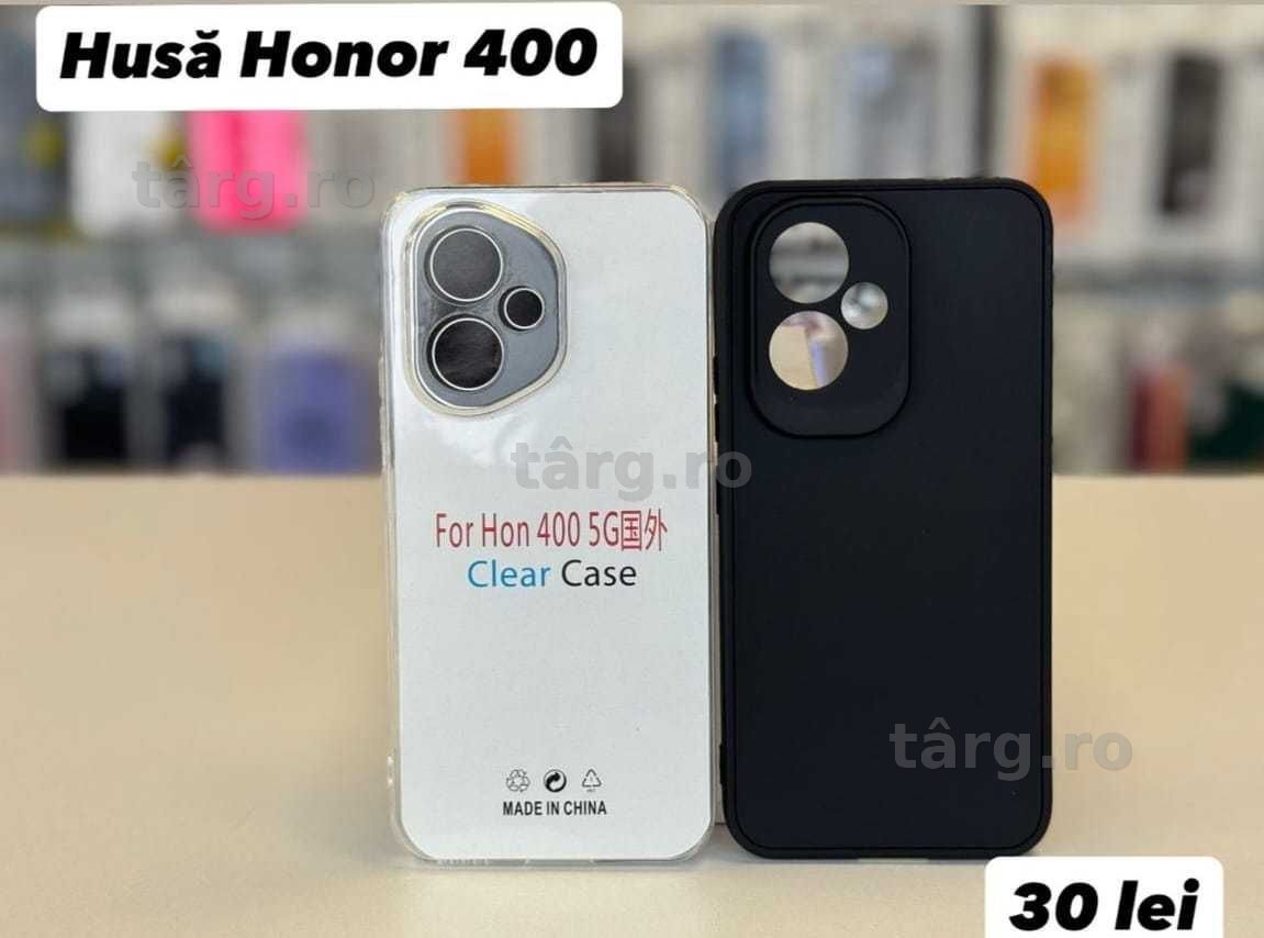 Husa silicon, folie, cablu, incarcator  Honor 400