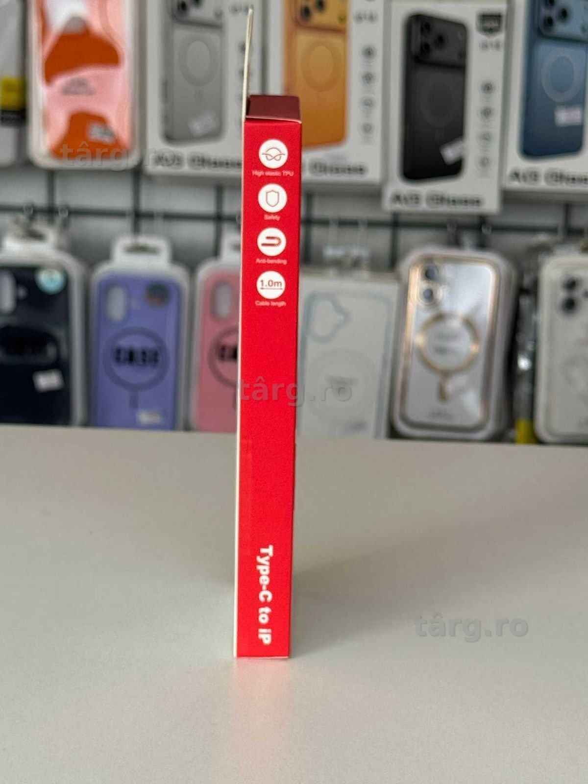Cablu incarcare si Tansfer date, USB C-Lightning, 1m 2