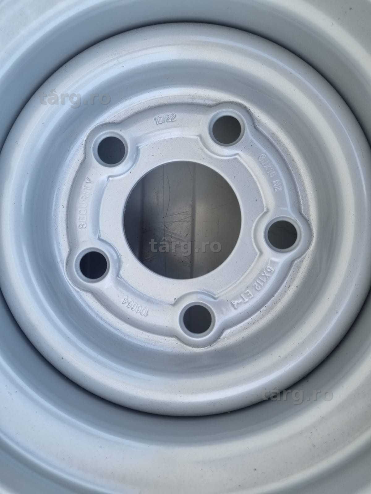 Roata 195/55 R10C, 98N, Anvelopa Security pe Janta 6Jx10, ET -4 3