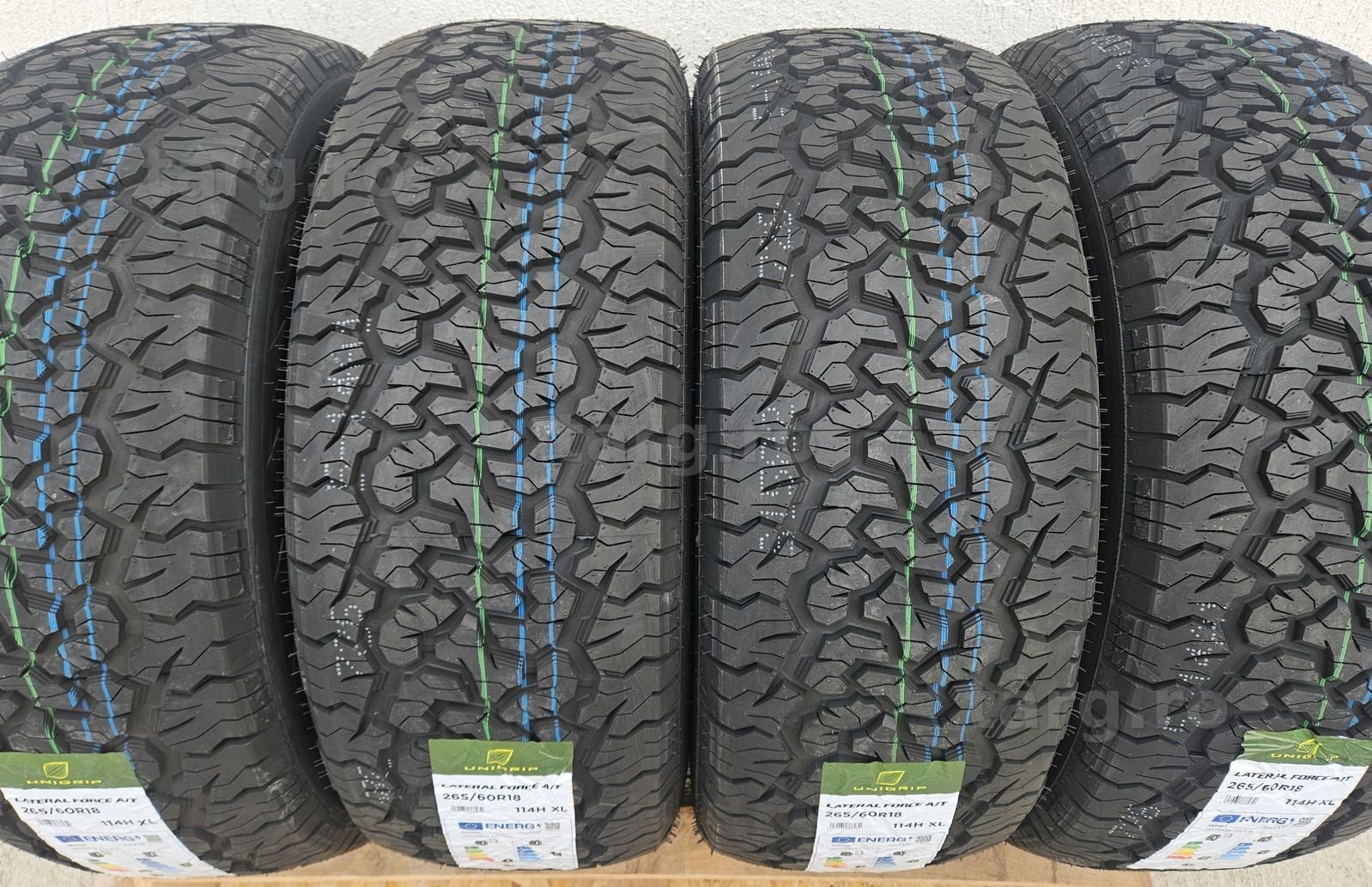 265/60 R18, 114HXL, UNIGRIP, Anvelope All Terrain M+S 2