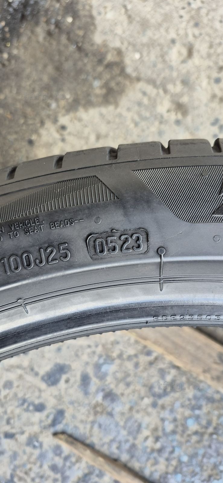 2 anvelope vara ca noi Bridgestone 275/40/22,dot 2023.Pretul este pe bucata. 6