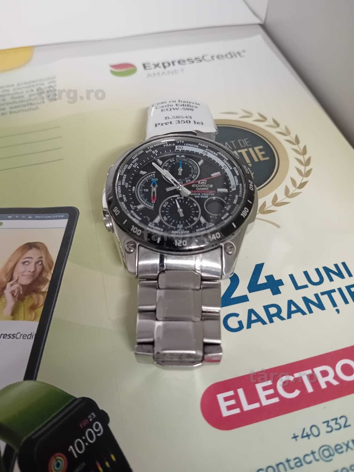 Ceas Casio Edifice EQW 500[Tomesti-b:50543]-Garantie 2 ani 2