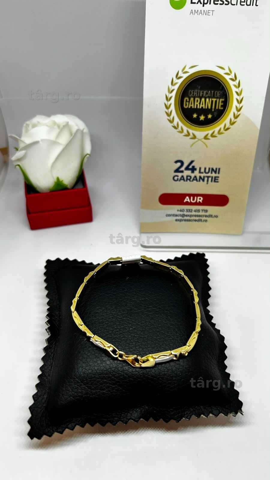 Bratara Aur 14k 6.70g (AG1 Alexandru B54012.8) - Garantie 2 ani!