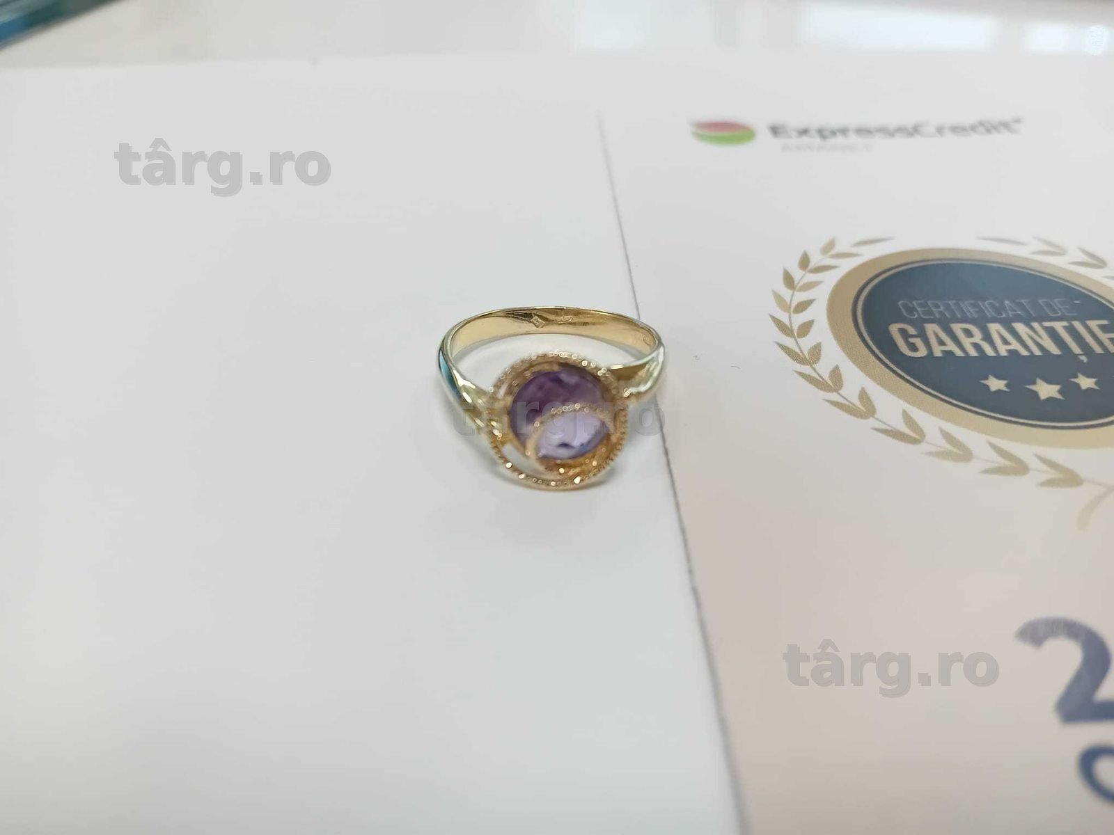 (AG33) Inel Aur 14K / Garantie 2 Ani.