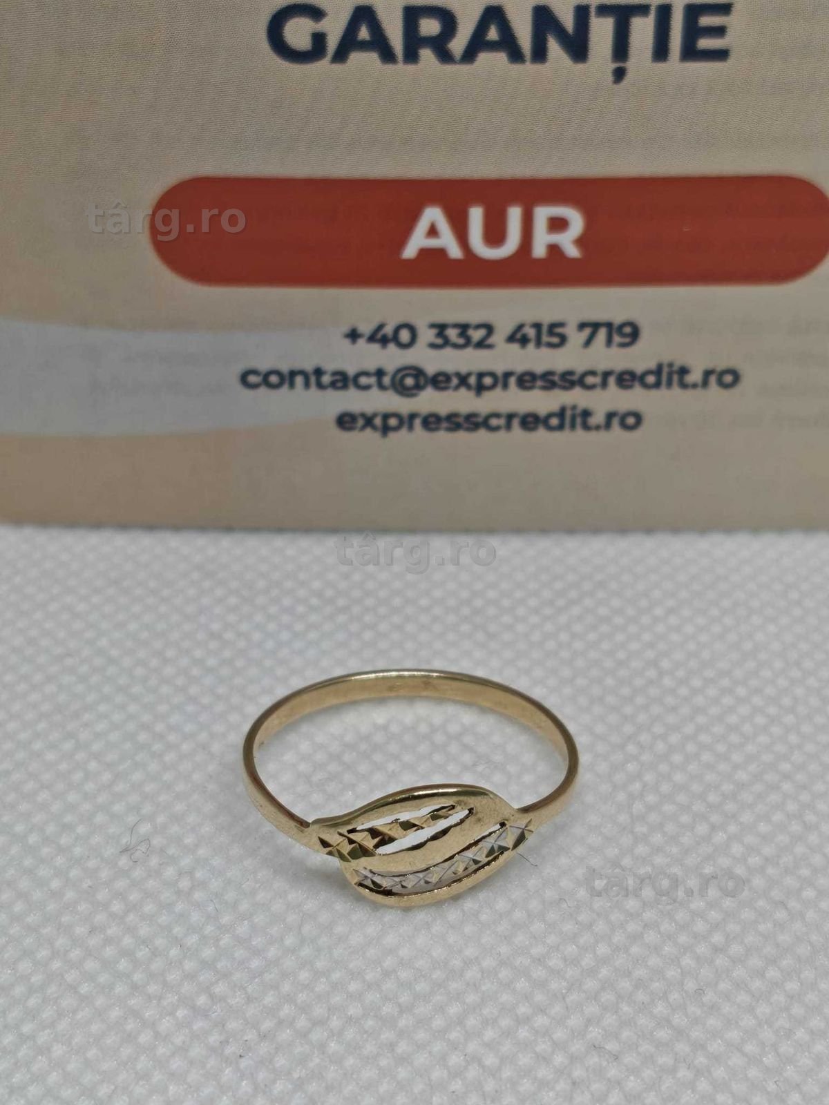 Inel din aur de 14K (Ag43 Falticeni B4143.2) Garantie\Factura 3