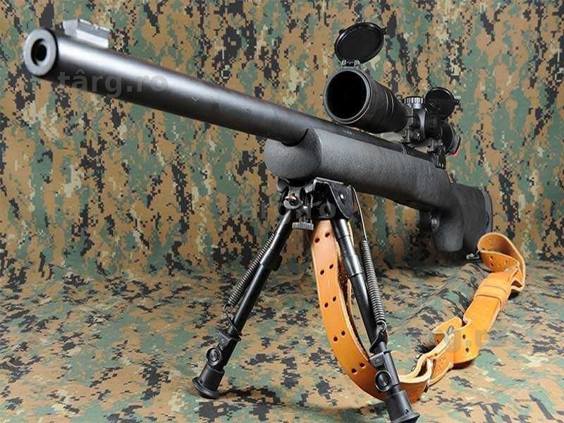 Pusca 4J!! Manuala ~CU LUNETA MARE~ Sniper Airsoft VSR MODIFICAT