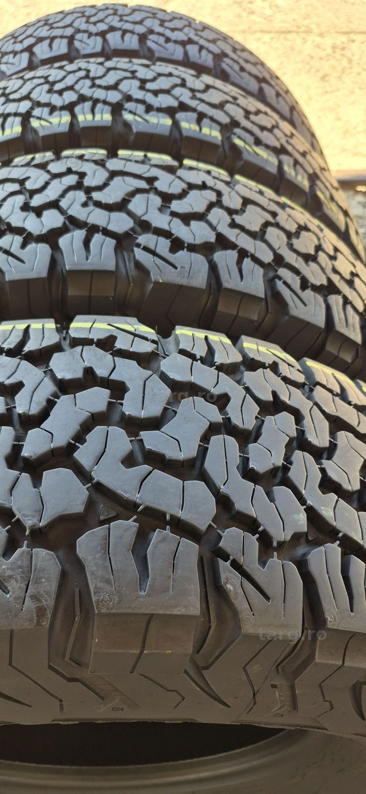 4 anvelope M+S ca noi BFGoodrich All-Terrain 265/75/16,dot 2021.Pretul este pe bucata. 4