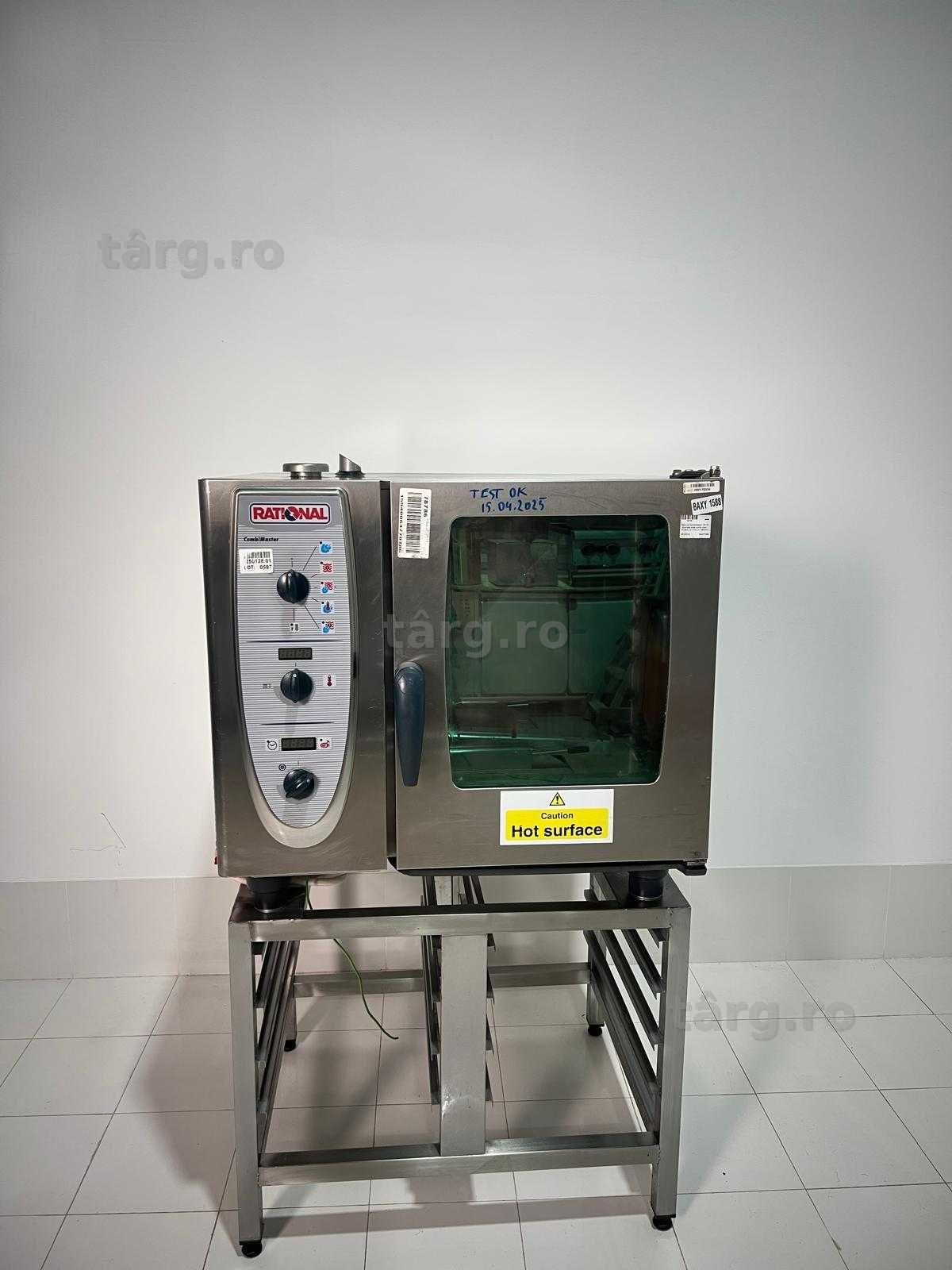 RATIONAL COMBIMASTER - Cuptor convectie/convectomat/gastronomic 6 tavi