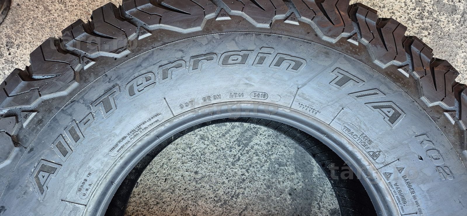 4 anvelope All-Terrain M+S BFGoodrich 315/70/17.Pret/bucata. 5