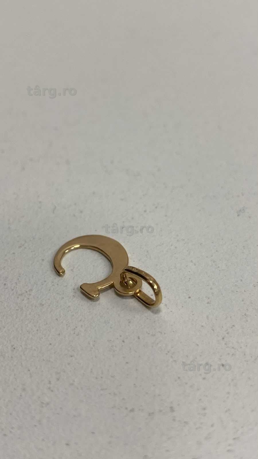 (AG13) Medalion aur 18K 0.74g (b.56250.2) Garantie 2 ani! 3