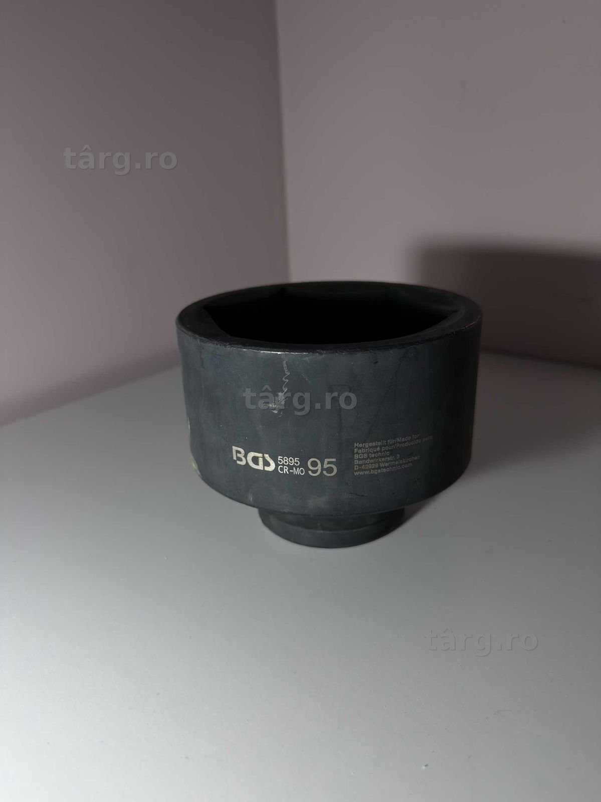 Tubulara de impact 95mm, profil hexagon, antrenare 1", BGS 5895 2