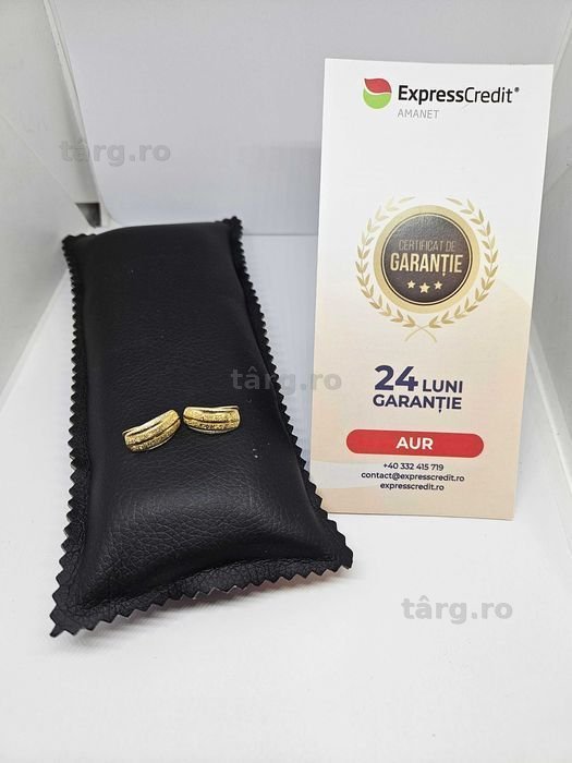 Cercei Aur 14K 2.54g (AG1 Alexandru B53051.2) - Garantie 2 Ani!