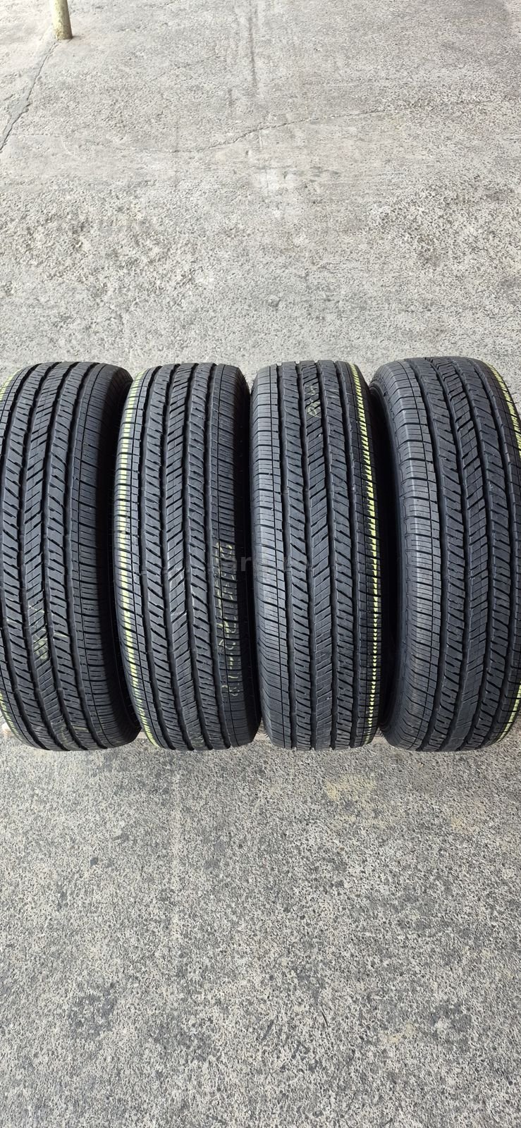4 anvelope M+S Bridgestone 255/70/18,dot 2021.Pret/bucata.