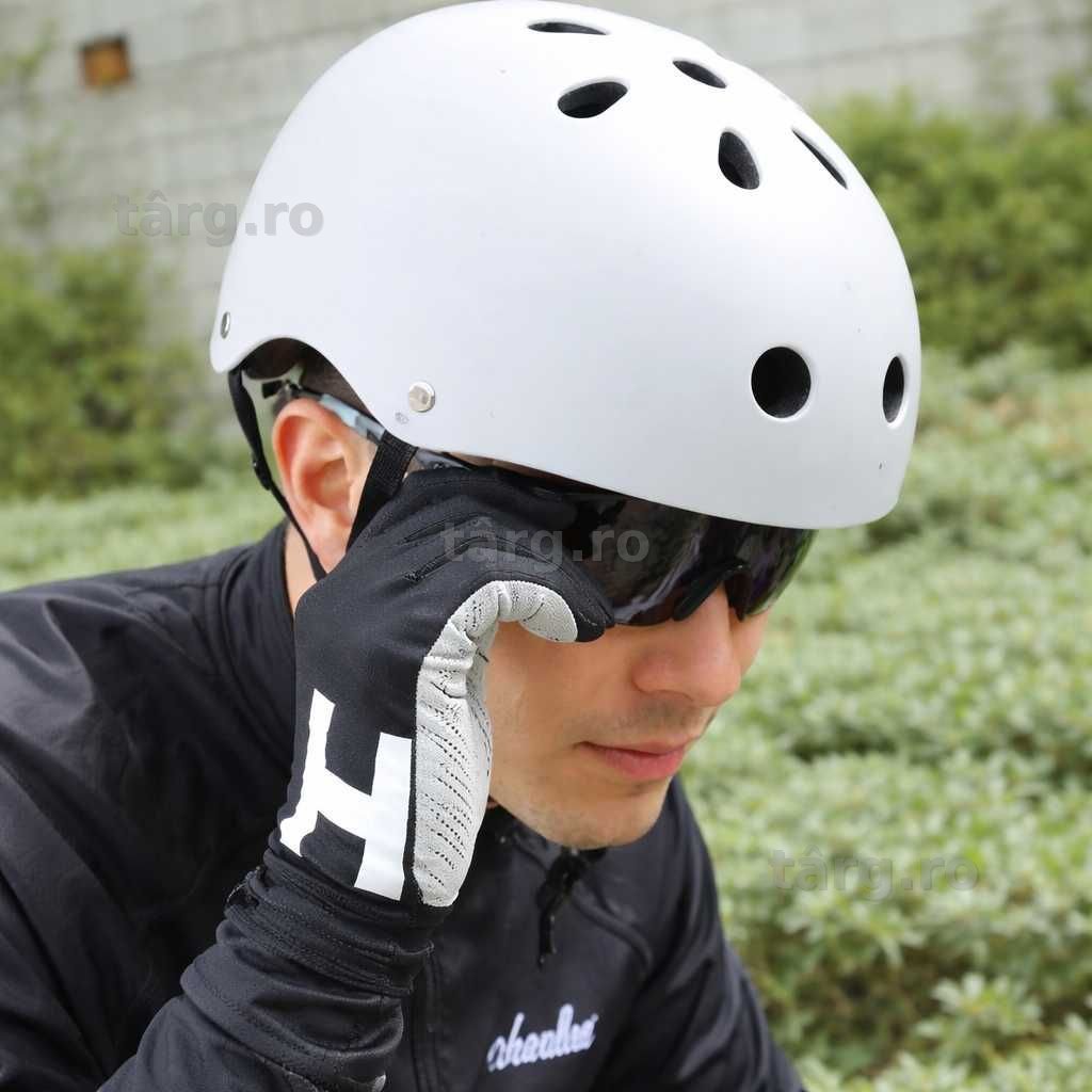 Casca protectie Bicicleta/Trotineta, Ultra Usoara, Marime reglabila, Alb 5