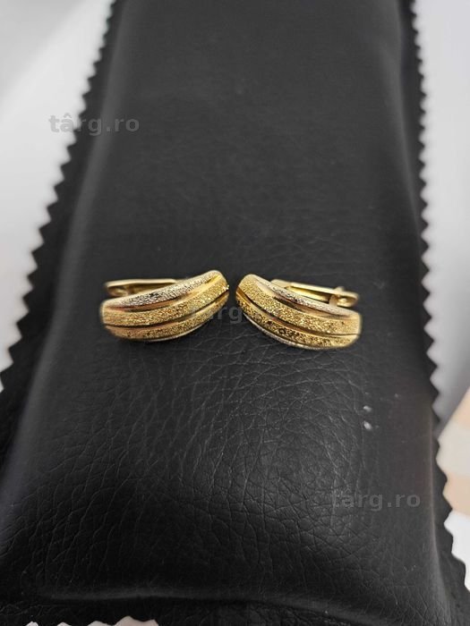 Cercei Aur 14K 2.54g (AG1 Alexandru B53051.2) - Garantie 2 Ani! 3