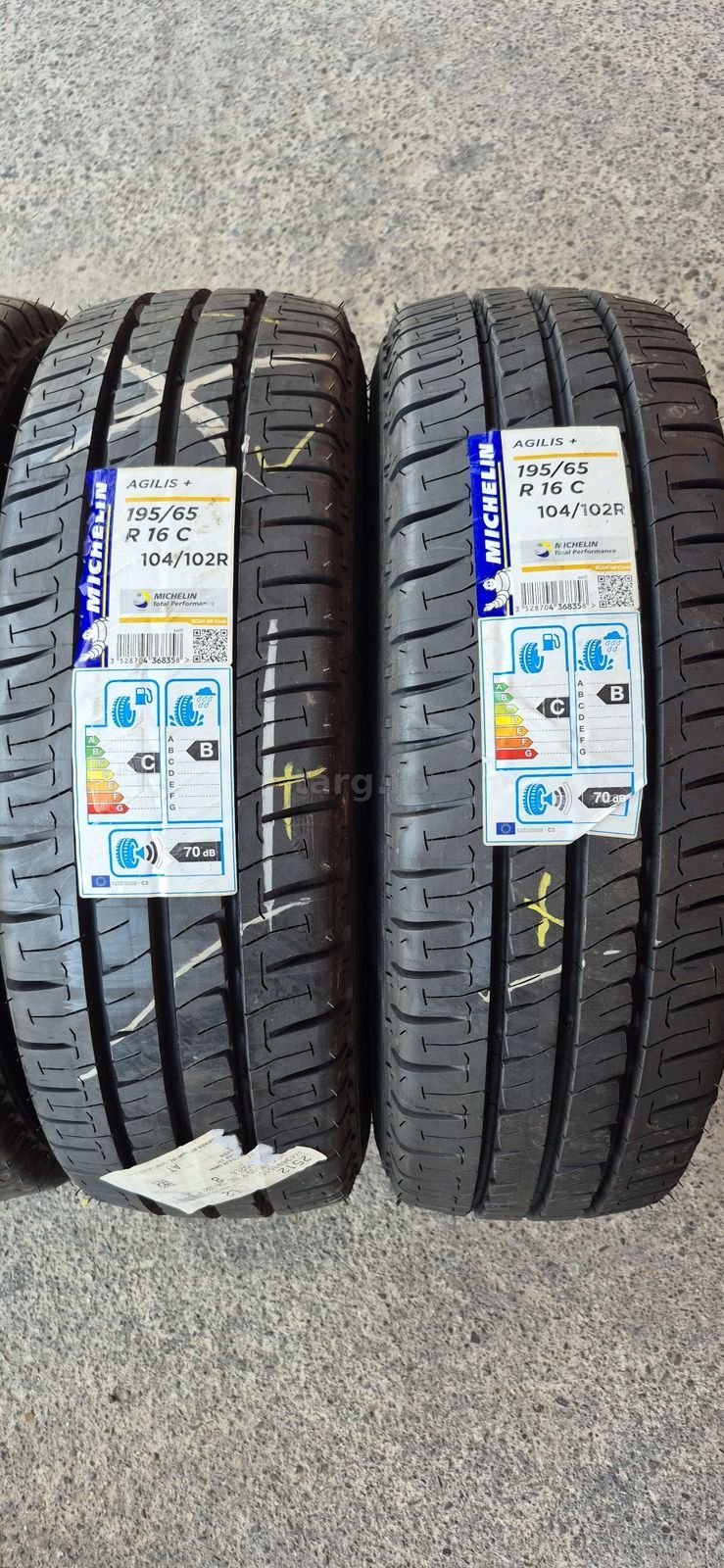 4 anvelope vara Noi Michelin 195/65/16 C,dot 2024 2