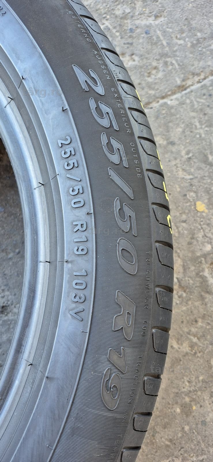 2 anvelope vara ca noi Pirelli 255/50/19,dot 2020.Pretul este pe bucata. 5