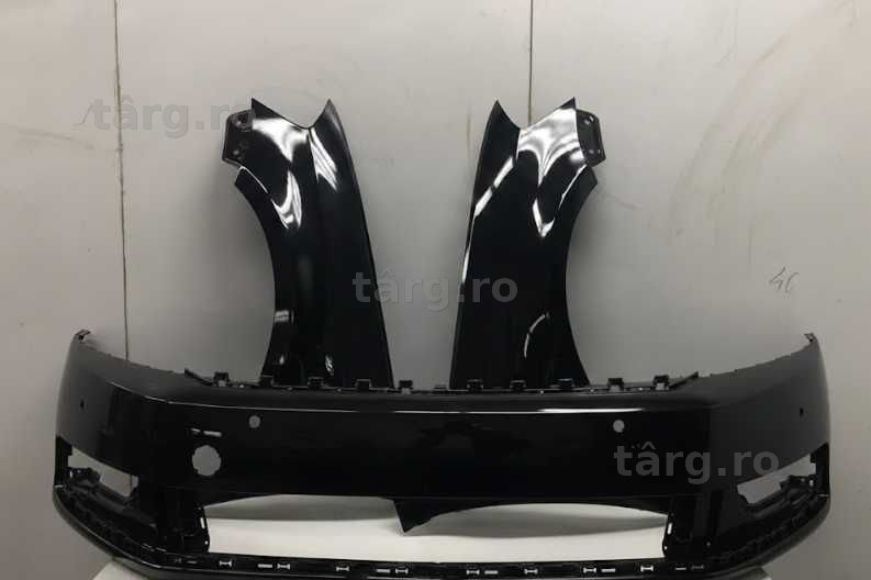 Bara & Aripa Fata Dreapta+Stanga VW Passat B7 An 2011-2014 LC9X Negru