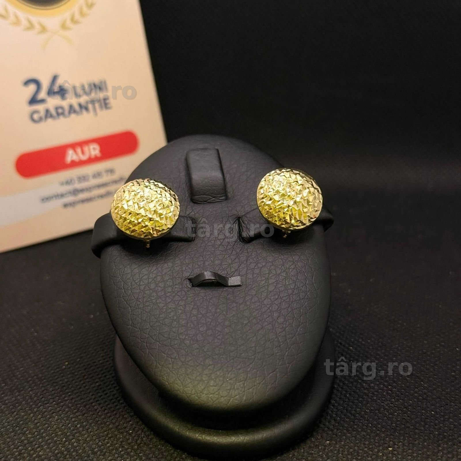 Cercei aur 14K 2.07g (AG15 Gara 1 B54115.1) Garantie 2 ani!
