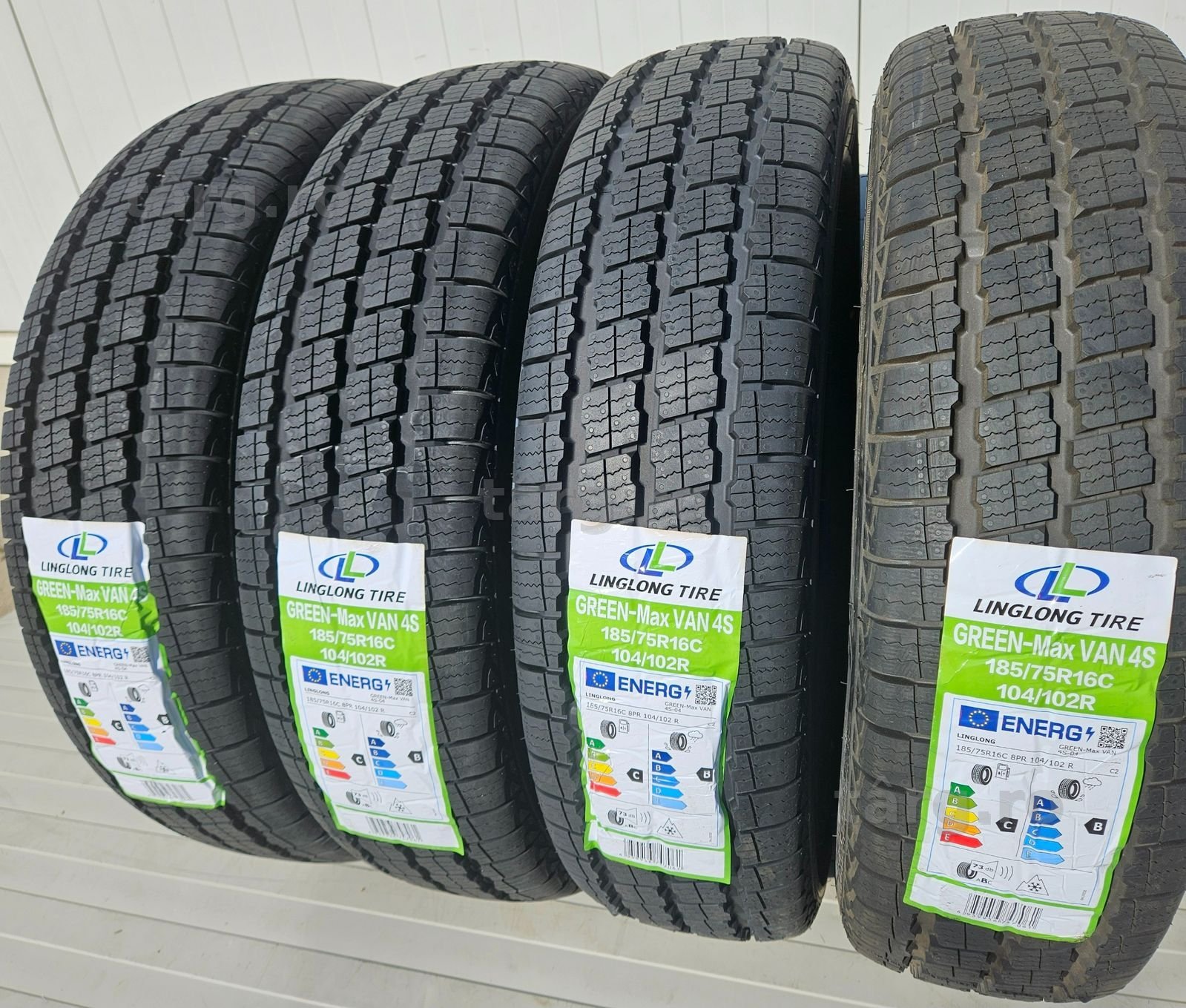 185/75 R16C, 104R, LL GREEN-MAX Van 4S, Anvelope mixte M+S
