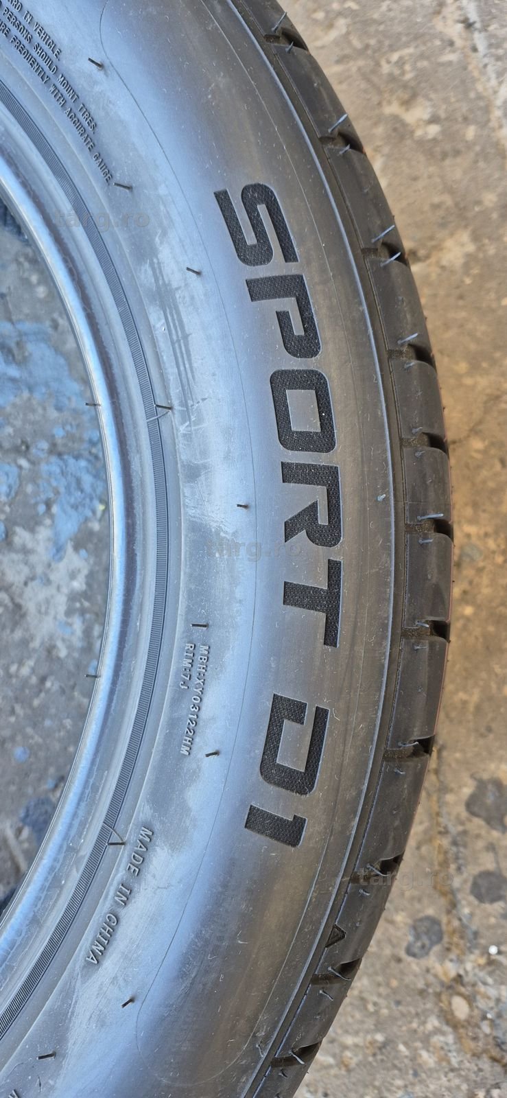4 anvelope vara noi Tercelo 225/55/17,dot 2025.Pretul este pe bucata. 5