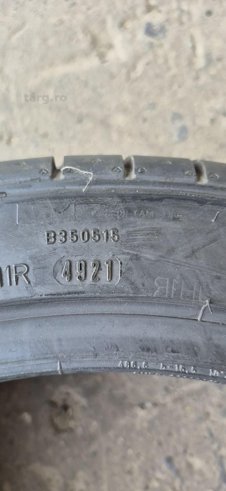 4 anvelope vara Rft Dunlop,fata ca noi 245/40/19,spate noi 275/35/19.Pret/bucata. 8