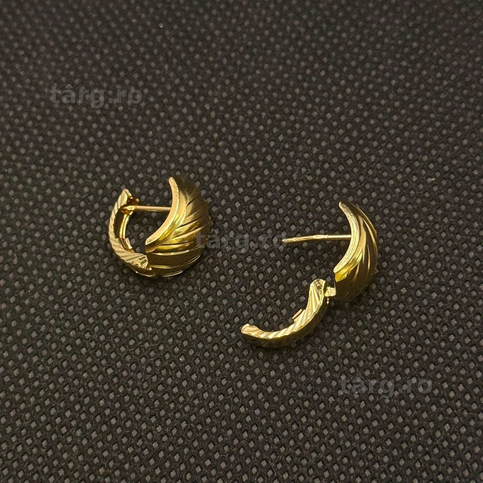 Cercei aur 14K 2.6g (AG15 Gara 1 B34067.1) Garantie 2 ani! 4