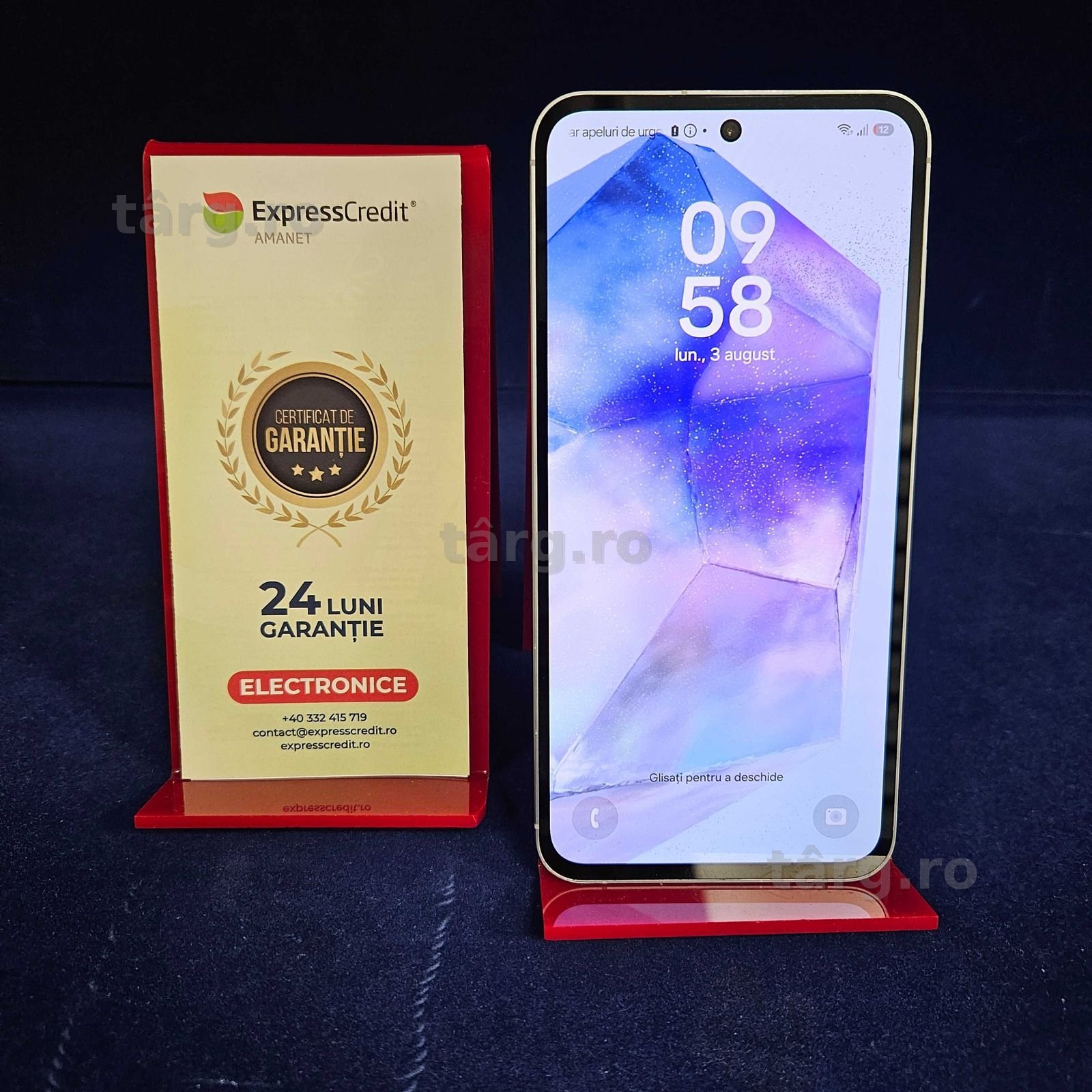 Samsung Galaxy A55 128 GB /8 GB RAM ( B34715.1 / Ag28 Doi Baieti ) Garantie 2 ani !