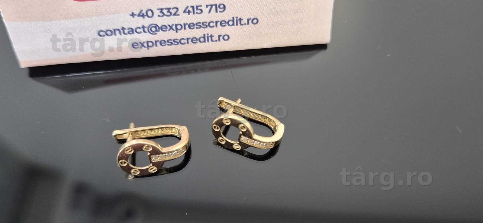 (AG46) Cercei aur 14K B.4672.5 3