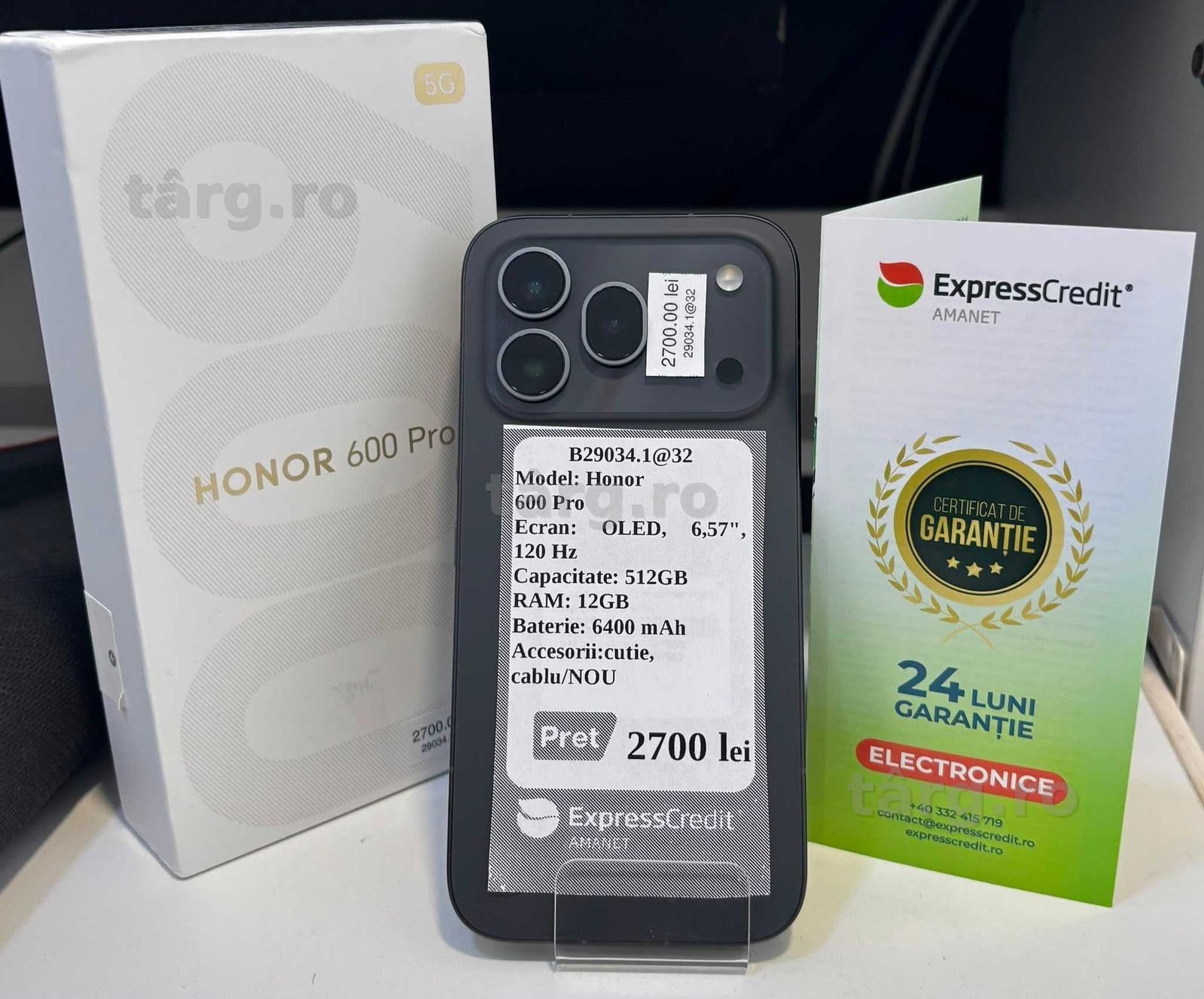 Telefon Honor 600 Pro (AG32 B29034.1) 2 ANI GARANTIE! *NOU* 2