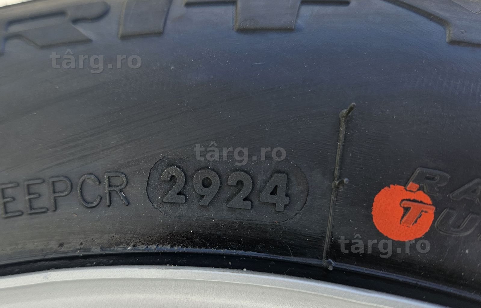 Roata remorca 155/80 R13 84N, Anvelopa SECURITY M+S pe Janta 4Jx13 3