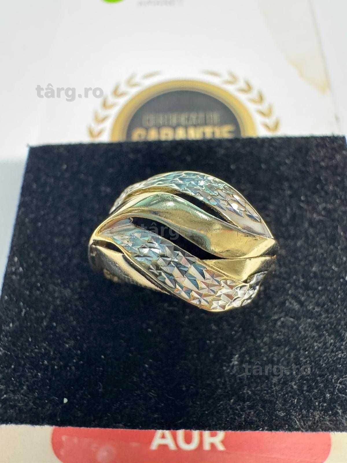 Inel din aur 14k (69857.1/ 10 Pacurari 1) garantie 2 ani! 3