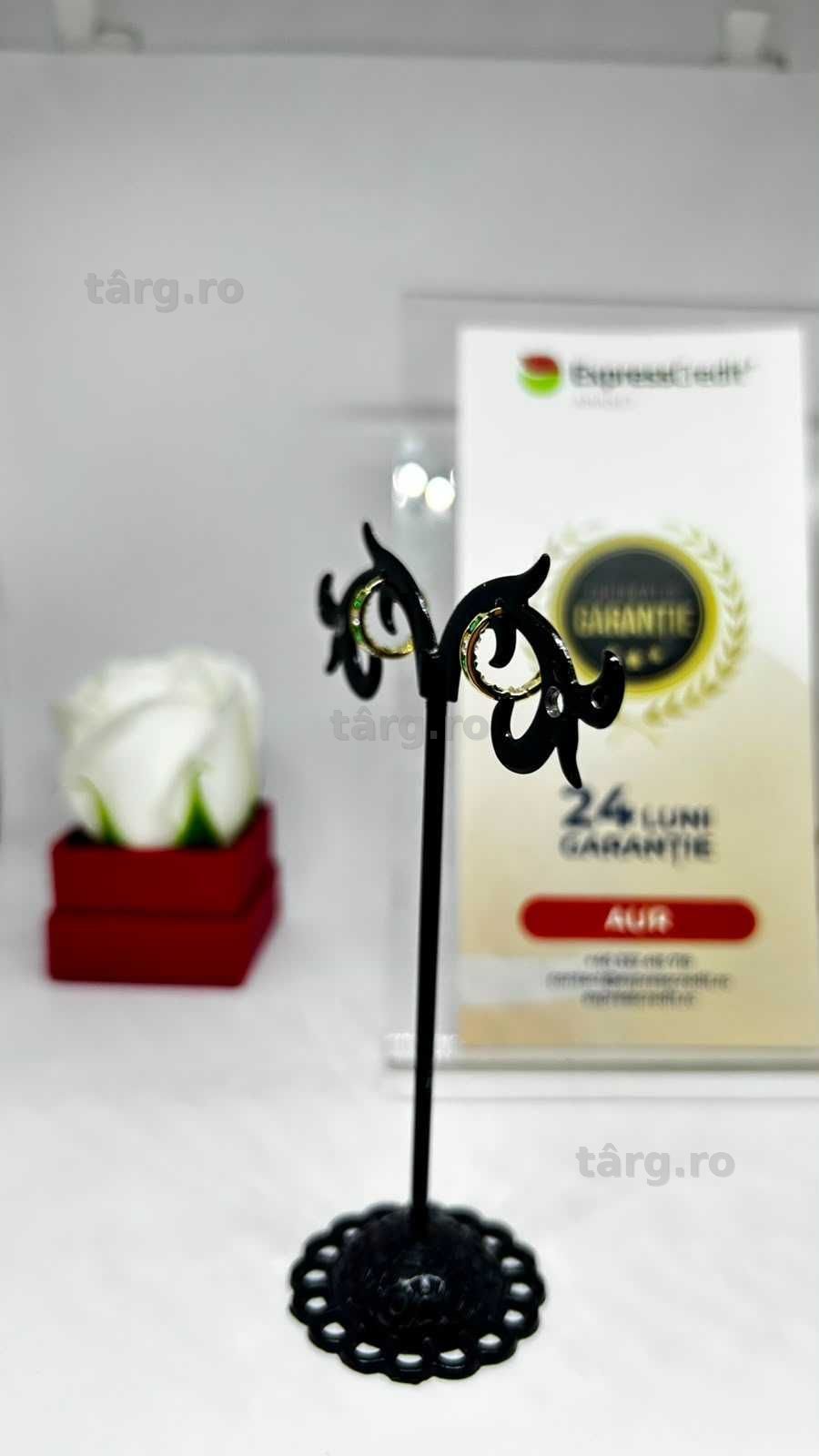 Cercei Aur 14K 1.01g (AG1 Alexandru B54362.64) - Garantie 2 ani! 2