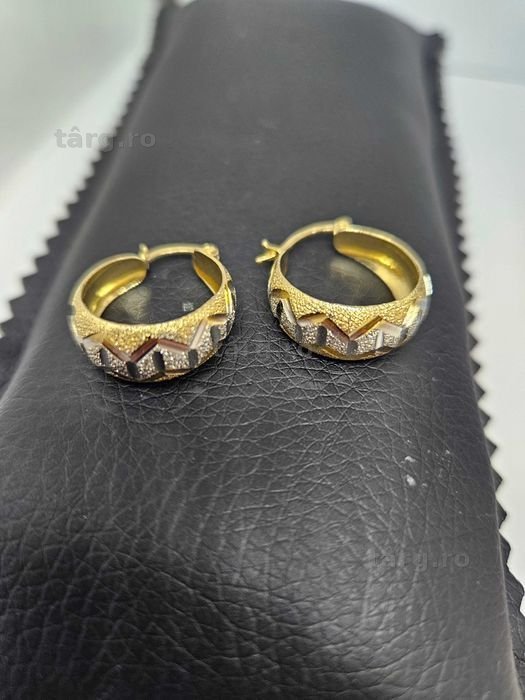 Cercei Aur 14K 3.32g (52279.1 AG1/30 Pacurari 2) Garantie 2 Ani! 2
