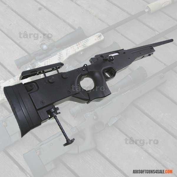 Pusca FOARTE PUTERNICA Din Metal Airsoft NOUA(Model Cu Arc LUNETA) Ful