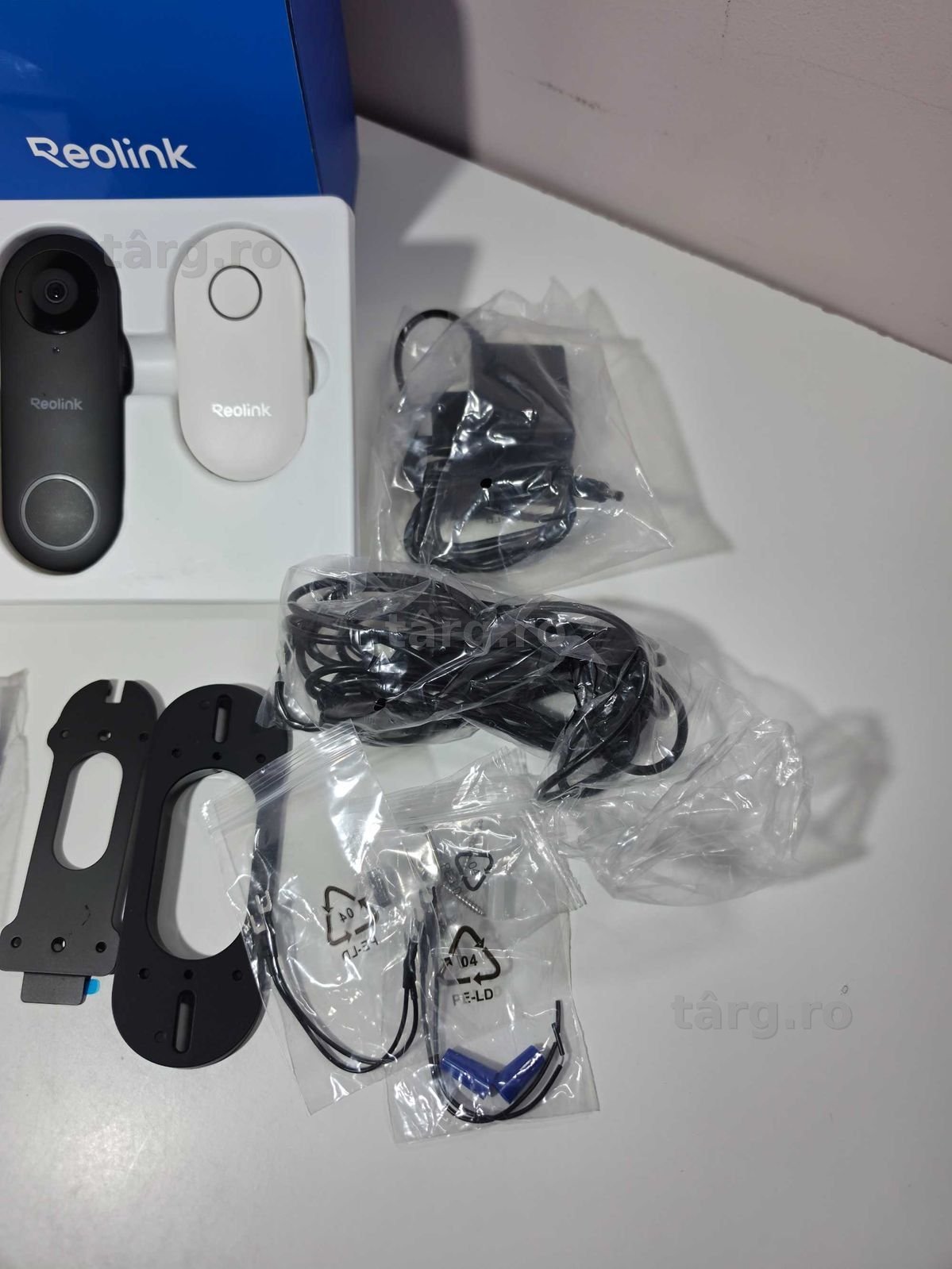 Sonerie Videointerfon Reolink D340W, WiFi, vedere nocturna, camera 5MP 3