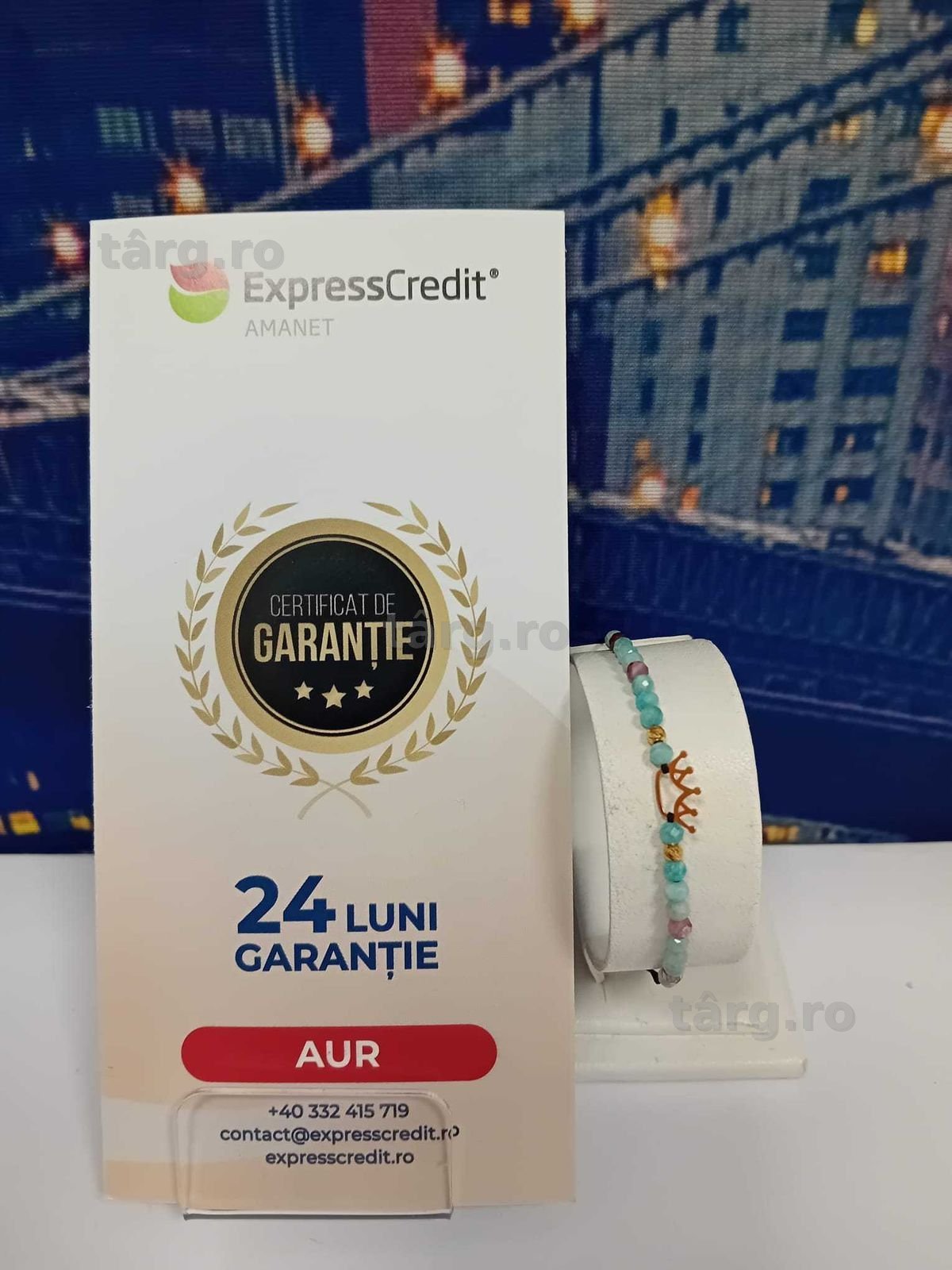 Bratara aur 14k 1.02g [34766.4/30 Pacurari 2] Garantie 2 ani!!