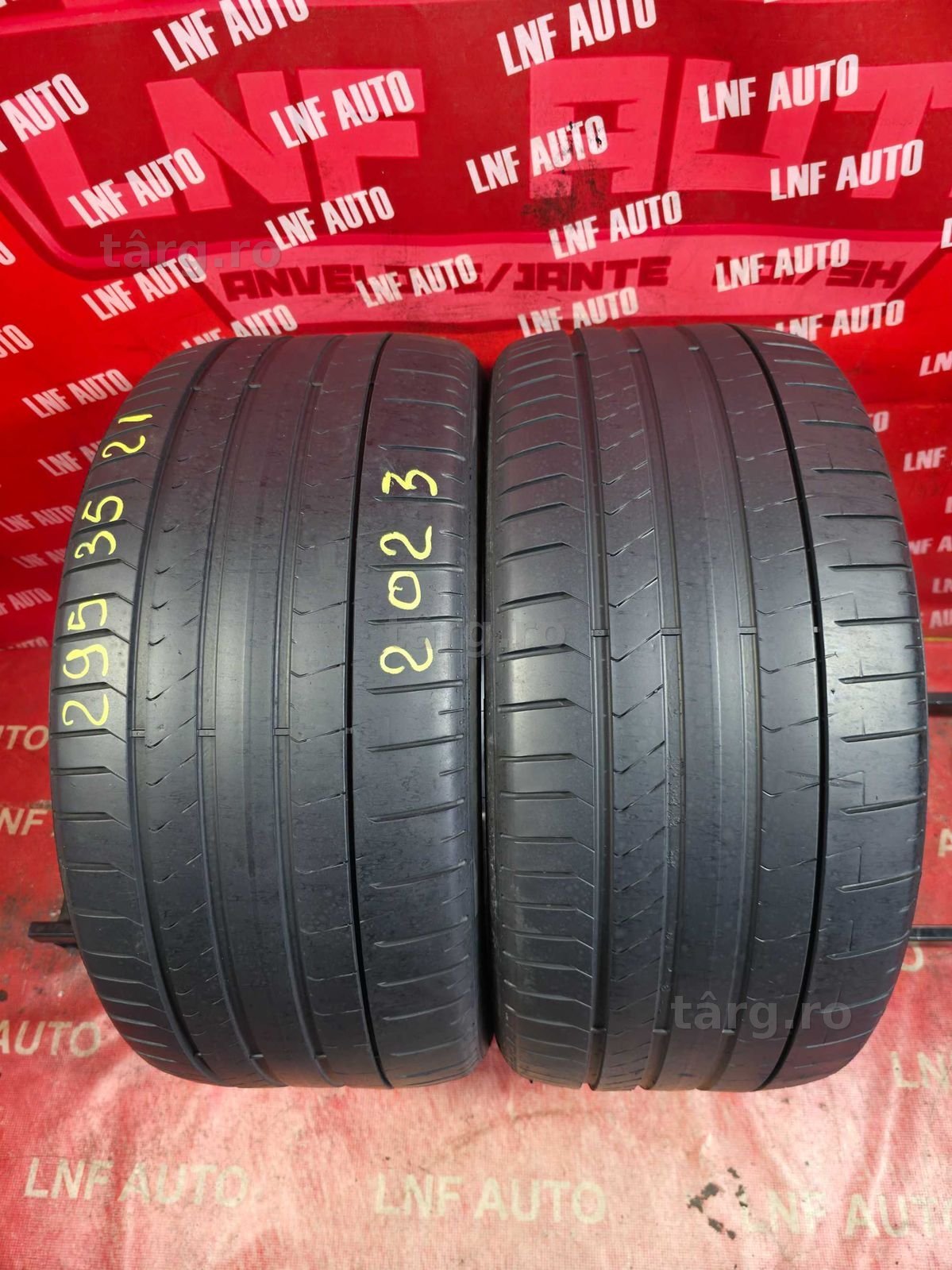 Anvelope de VARA - 295/35/21 - PIRELLI - 5 MM - DOT 2023 !