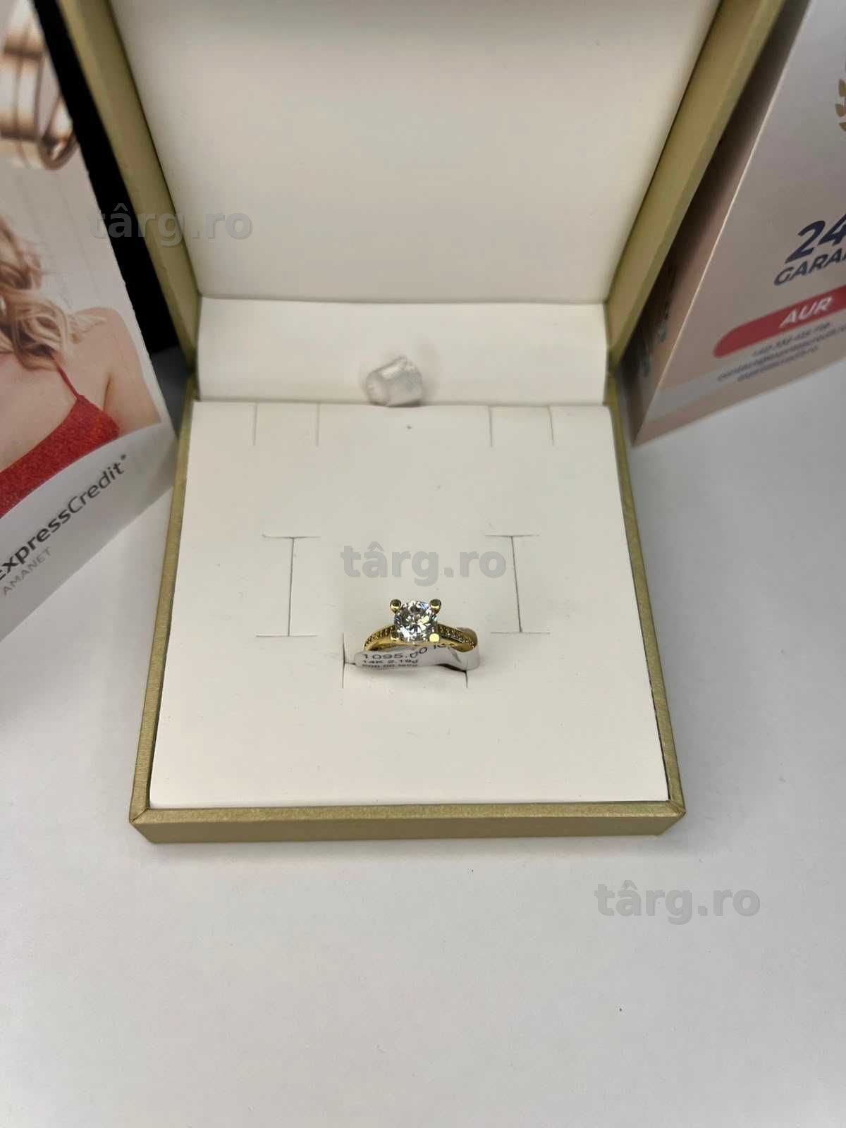 Inel aur 14K 2.69gr (AG42 B.13669.2) GARANTIE 24 LUNI