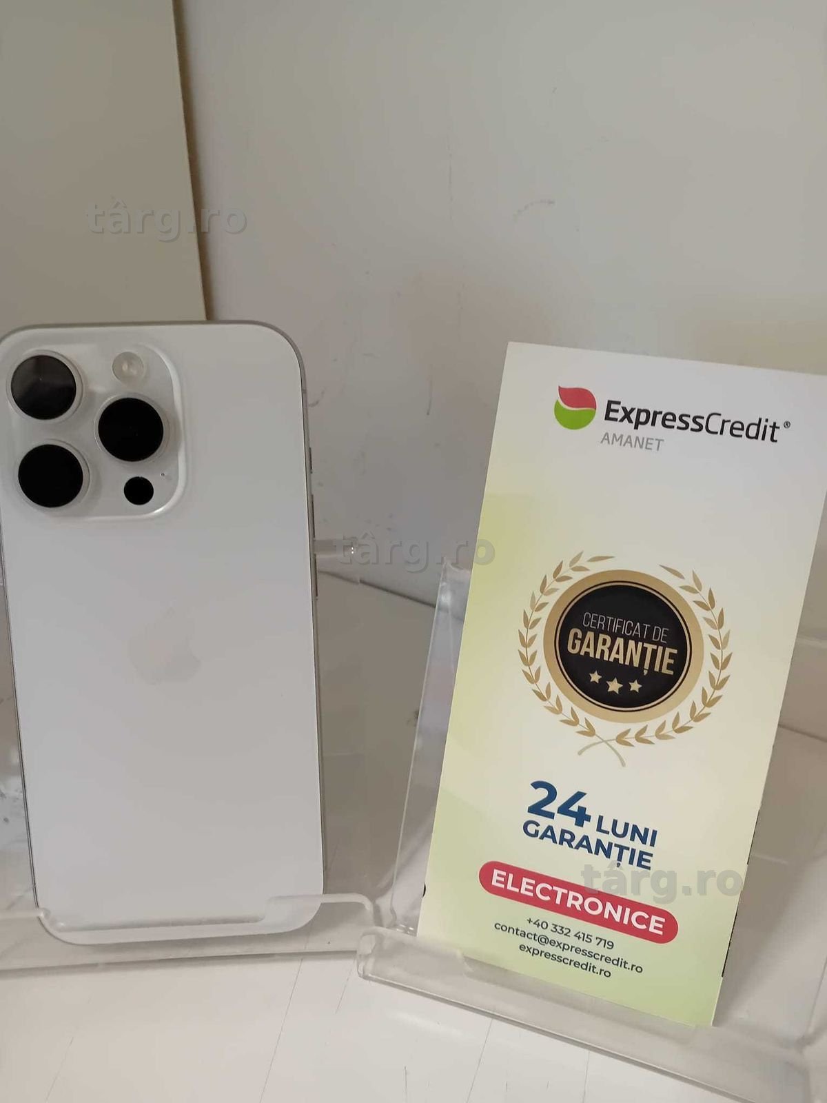 (Ag33) Telefon Apple iPhone 15 Pro 8/128GB Bat 86% Garantie 2 ani 3