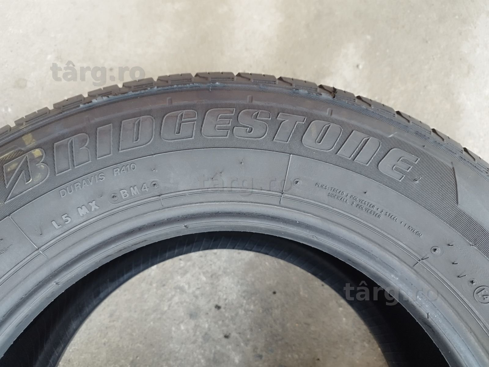 4 anvelope de vară(ca noi) Bridgestone Duravis 215/65/15C dot2018 3