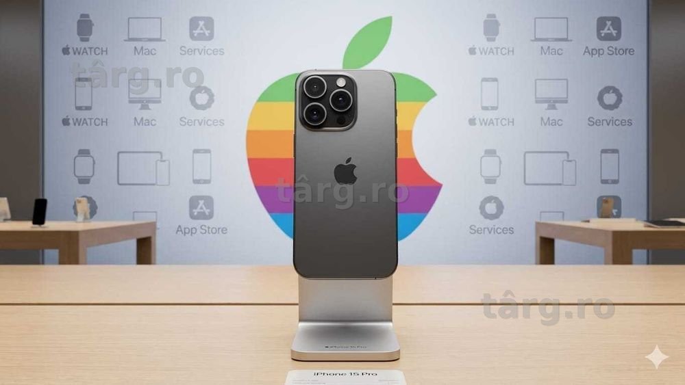 iPhone 15 Pro 256GB (Ag20 Dancu b52500) Garantie 2 ani !