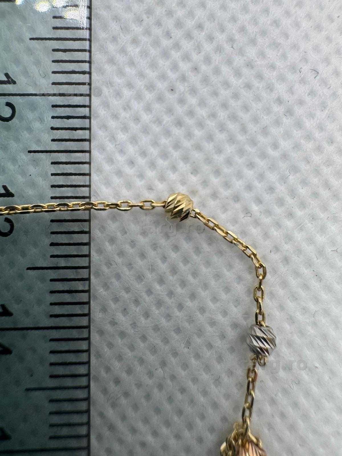 Bratara din aur 14k (70245.6/ 10 Pacurari 1) Garantie 2 ani! 5